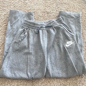 NIKE grey sweatpants boys XL